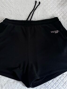 Victoria's Secret Black Athletic Lounge Shorts